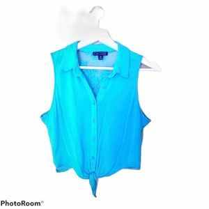 Love Culture lace back top - L